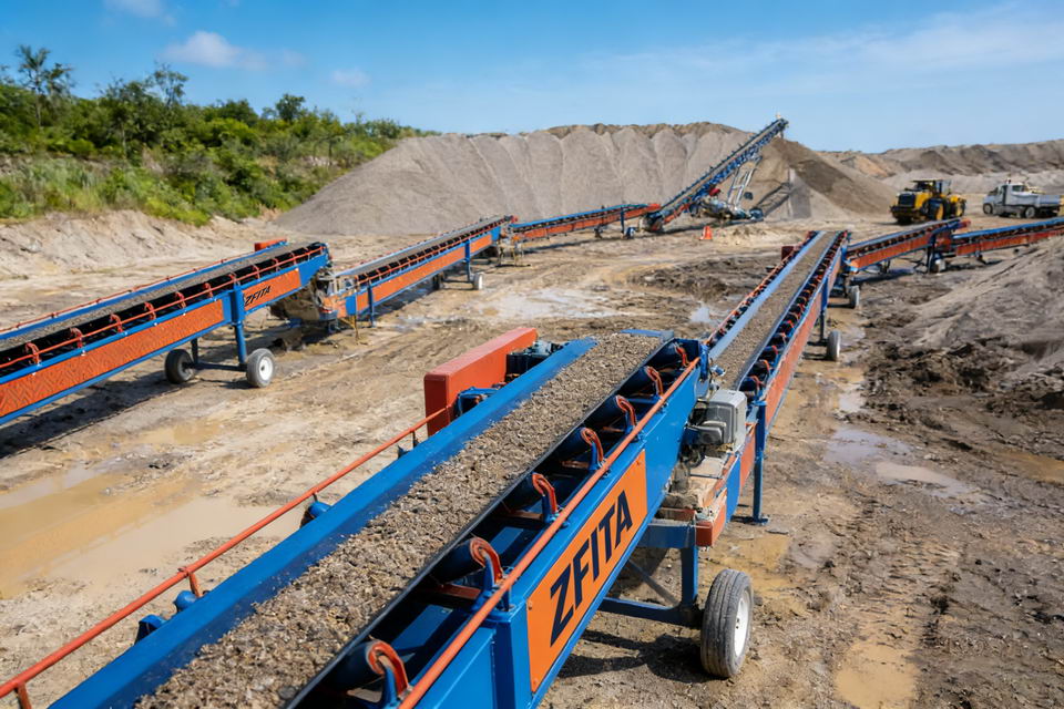 B2200mm Grasshopper conveyor