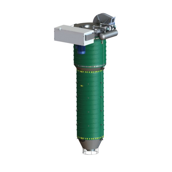 Telescopic chute for shiploader